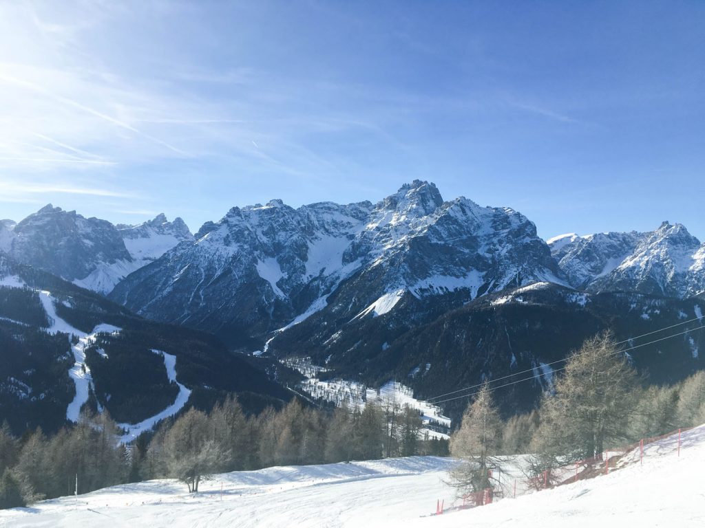 Blick in die Sextner Dolomiten