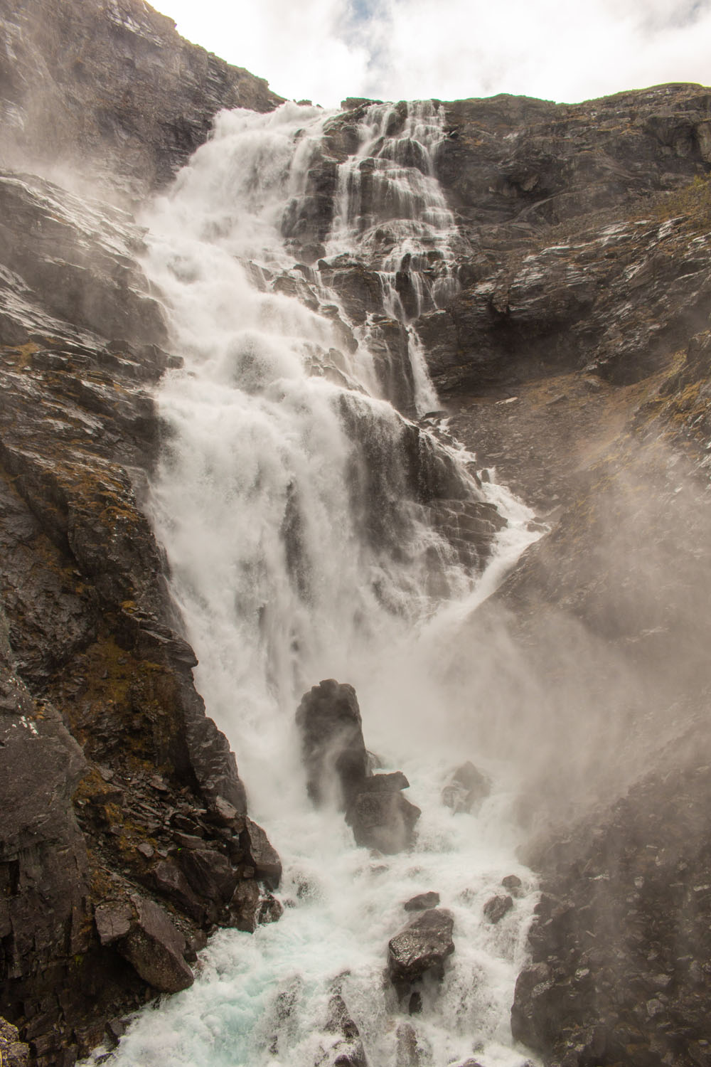 Stigfossen-Wasserfall
