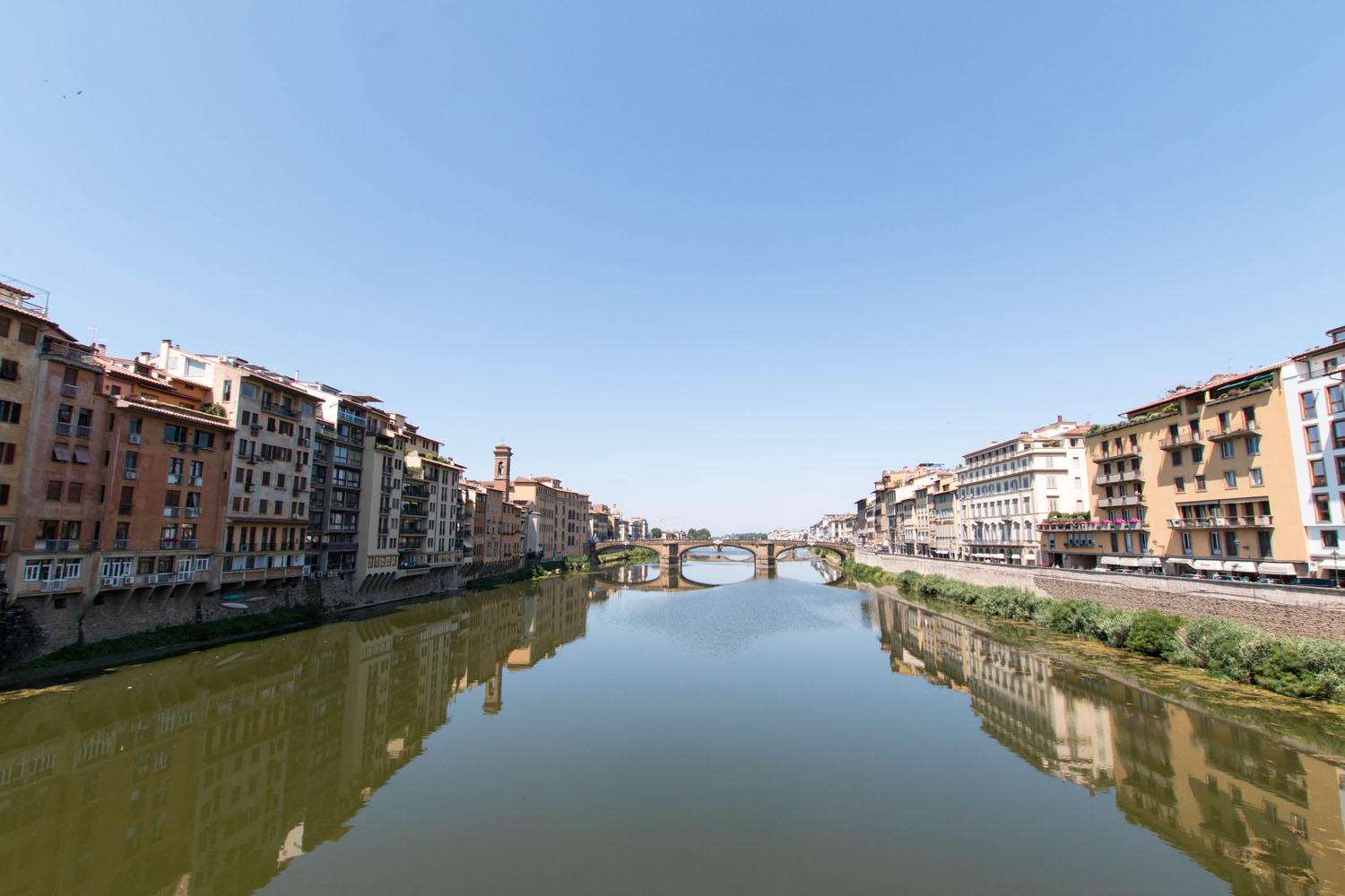Blick von der Ponte Vecchio