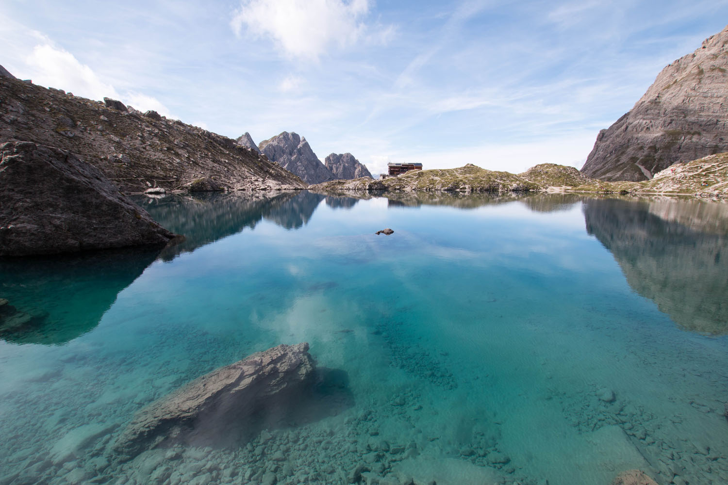 Wanderung zur Karlsbader Hütte in den Lienzer Dolomiten